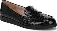 LifeStride Zee Croc Embossed Loafer