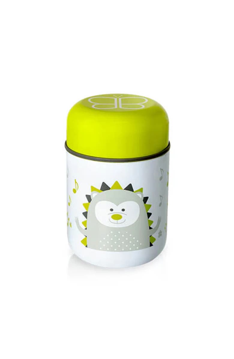 bbluv Foöd Thermal Food Container with Spoon, Main, color, Lime
