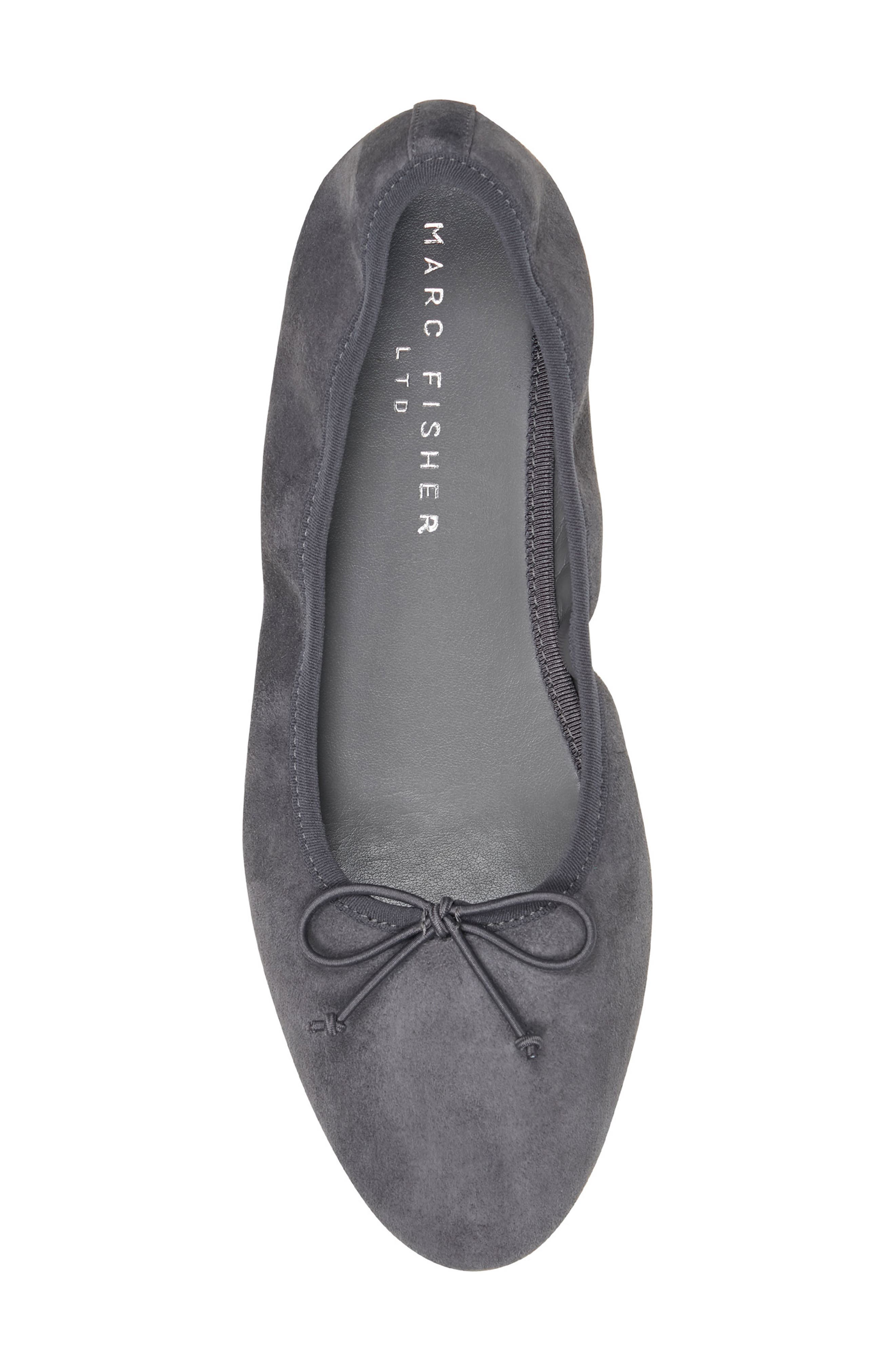 Marc Fisher LTD Amellie Ballet Flat, Alternate, color, Grey