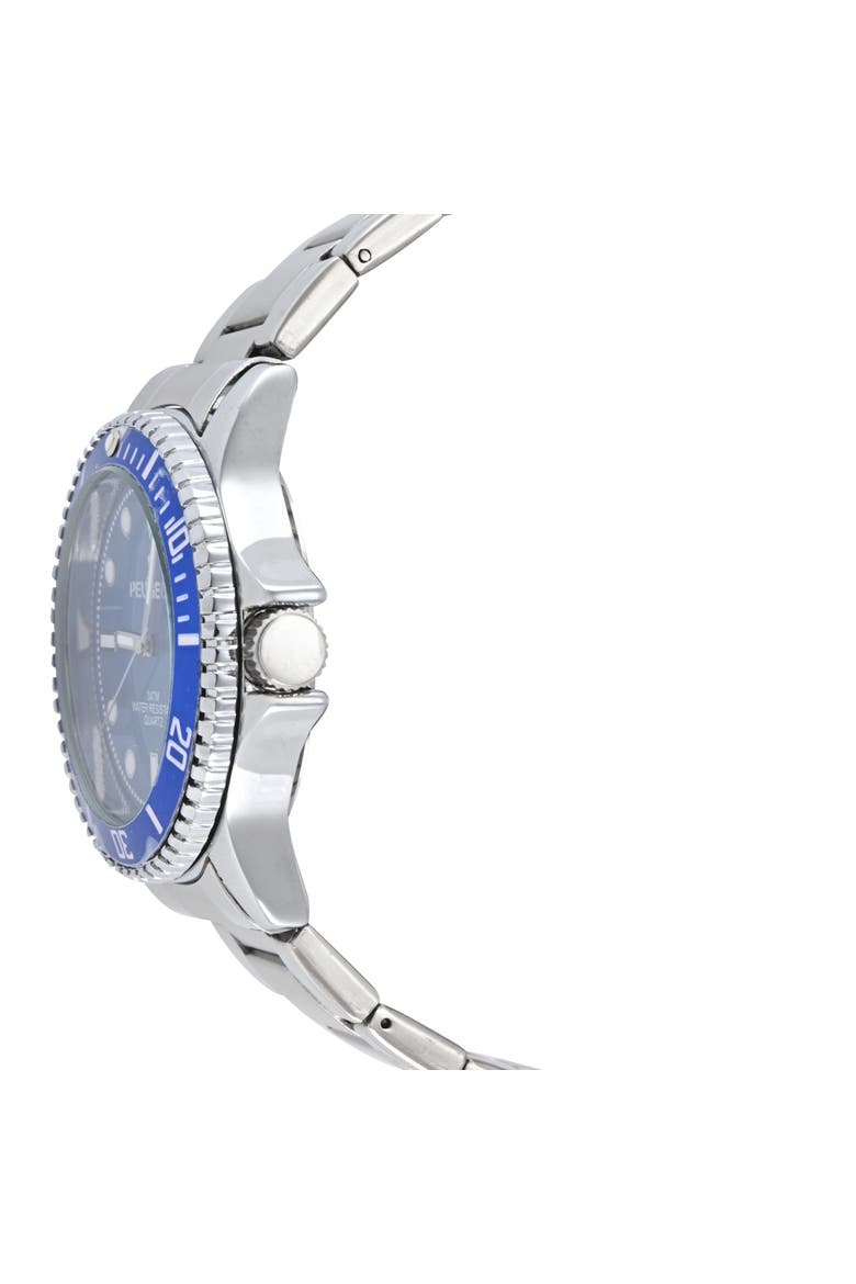 Sport Bezel Big Face Bracelet Watch - 40MM, Alternate, color, Blue