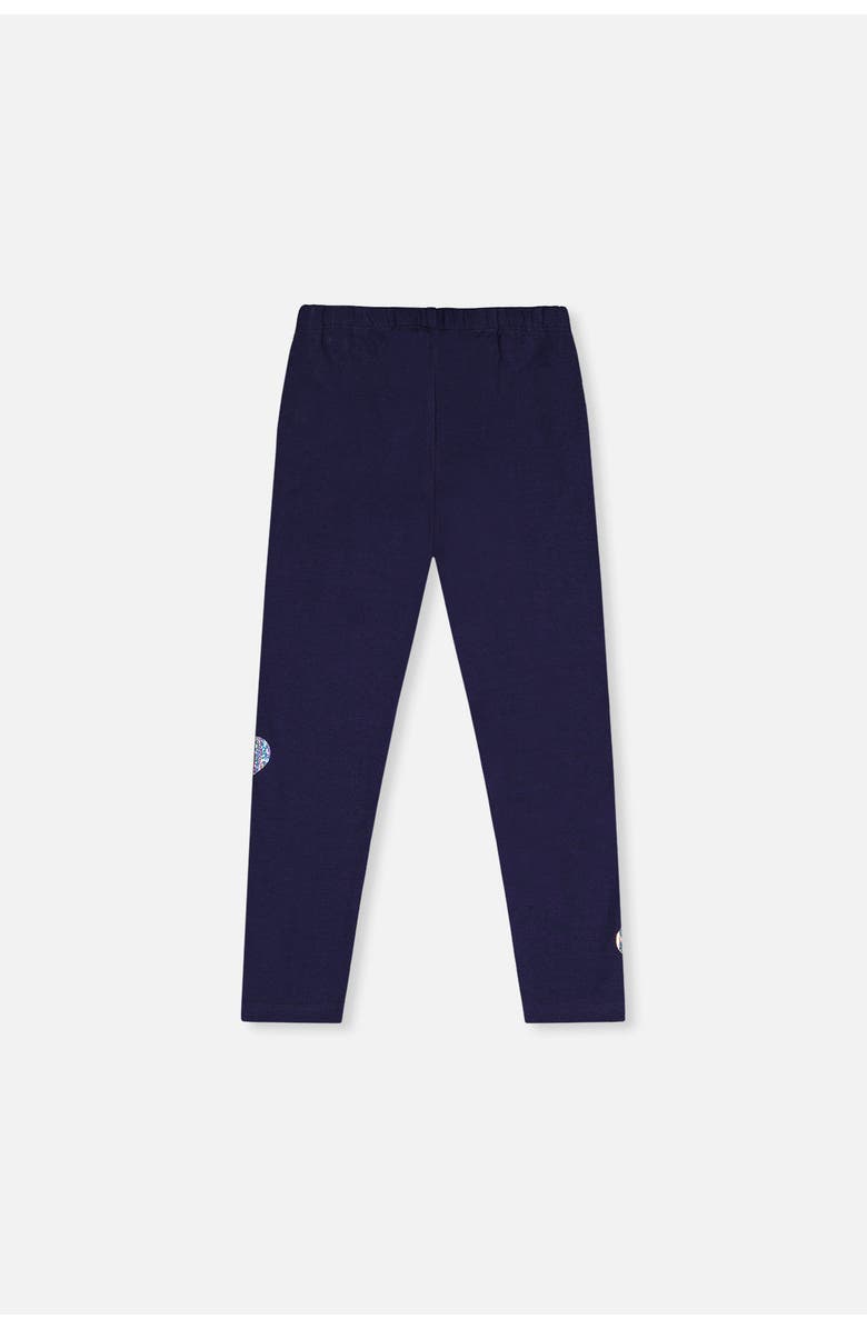 Deux par Deux Organic Cotton Soft Stretchy Glitter Leggings, Alternate, color,
