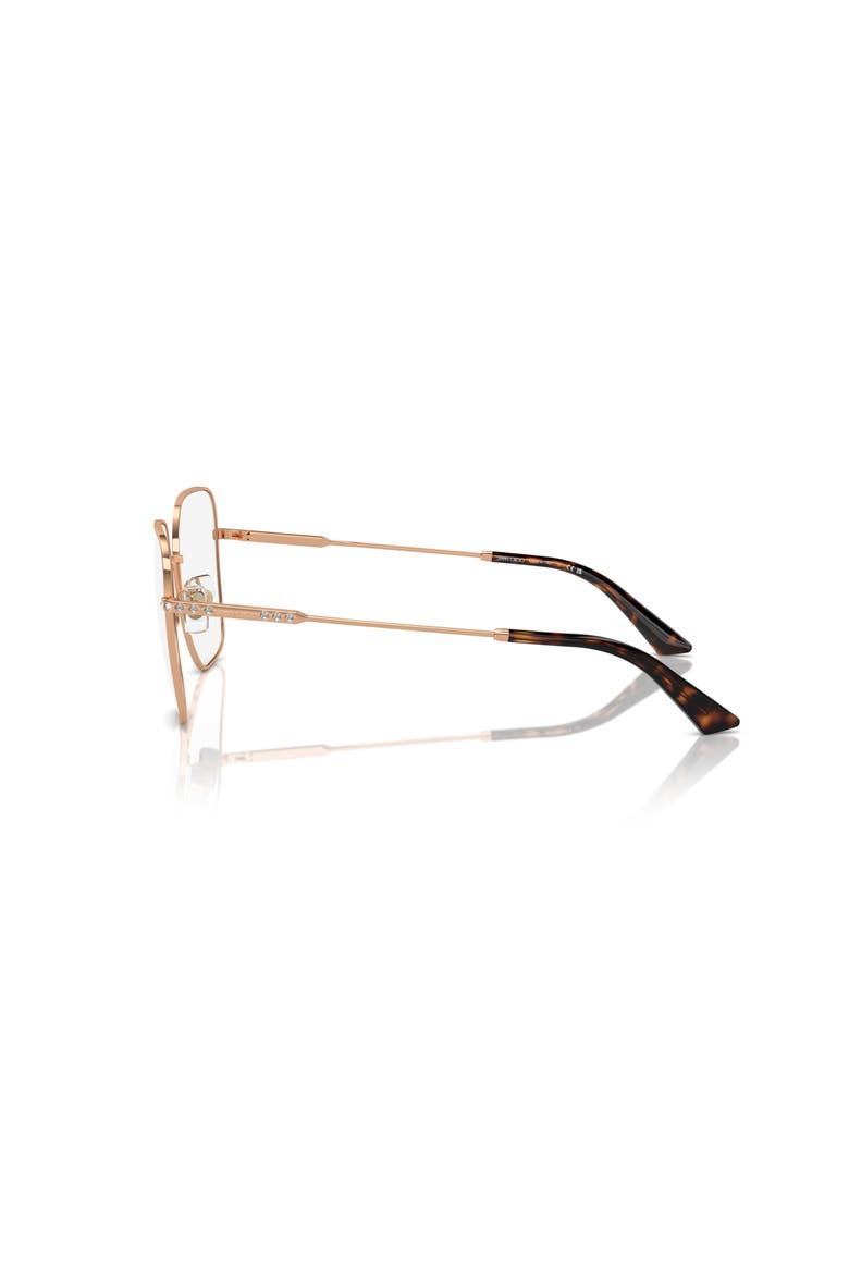 53mm Square optical glasses, Alternate, color, Pink