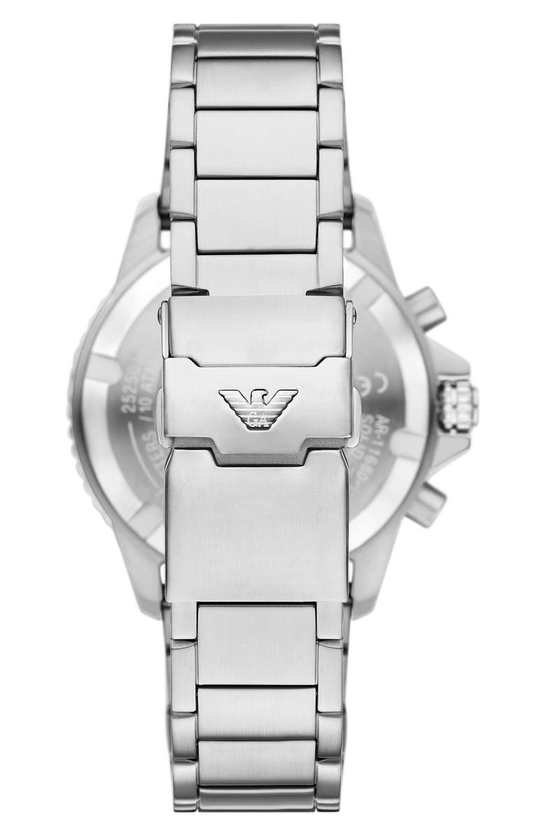 Emporio Armani World Explorer Solar Chronograph Bracelet Watch, 43.5mm, Alternate, color,