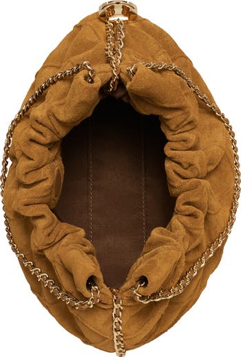Fleming Suede Hobo Bag