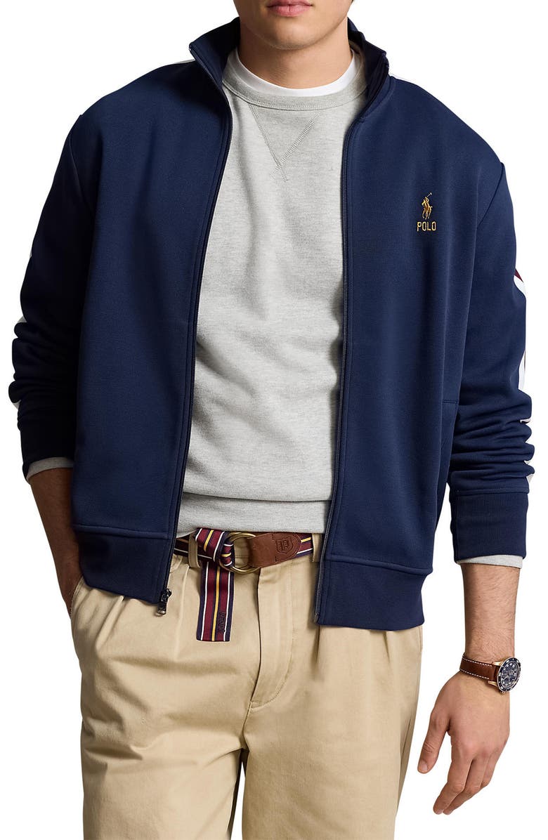 Polo Ralph Lauren Double Knit Track Jacket, Main, color,