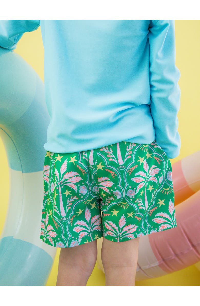 RuggedButts UPF50+ Sun Protected Stretch Swim Trunks, Alternate, color, Coconut Cabana