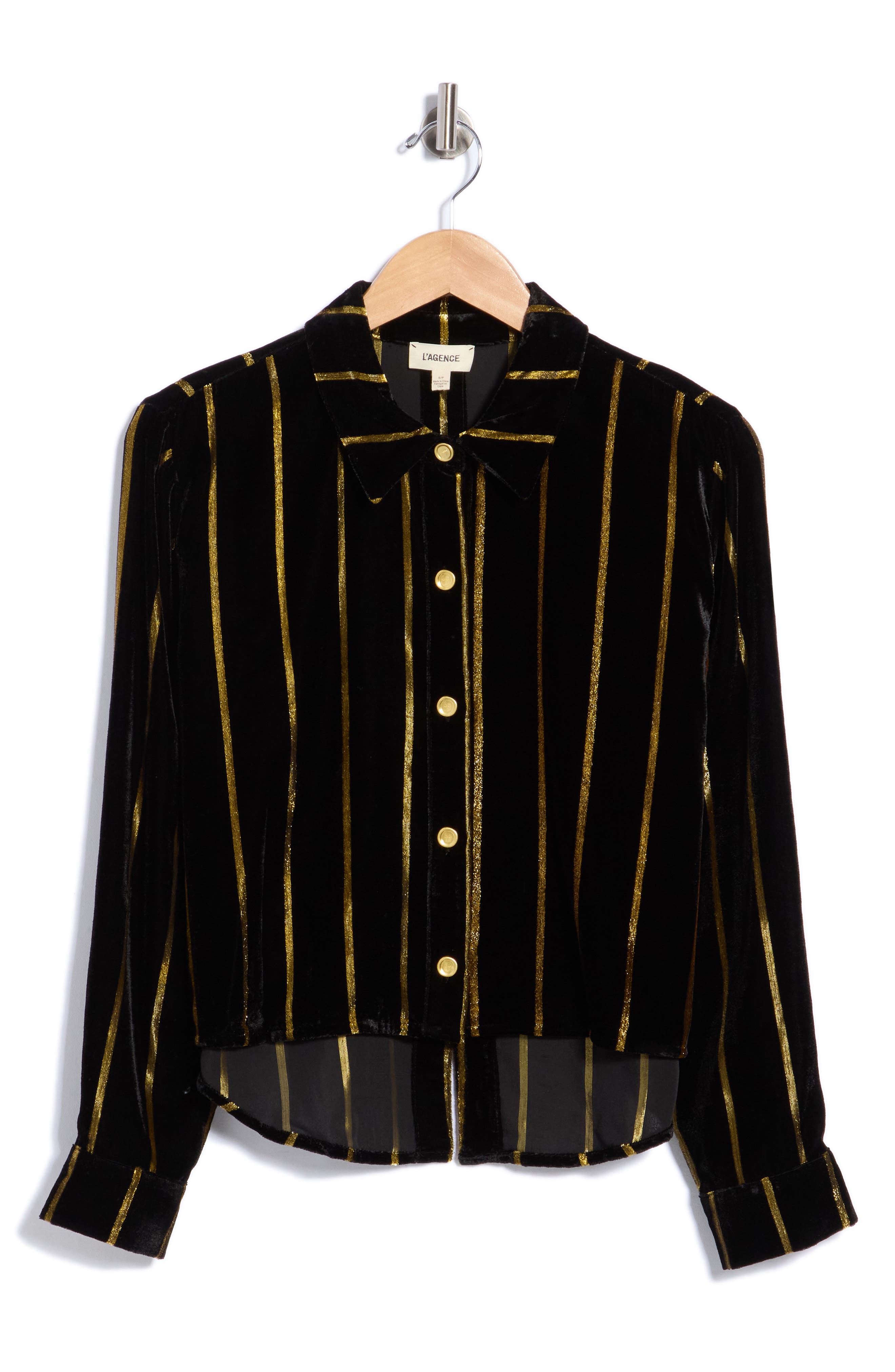selected BLACK/ GOLD STRIPE