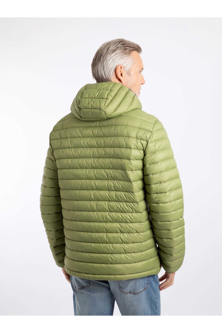 Flete Showerproof Padded Jacket, Alternate, color, Washedoak