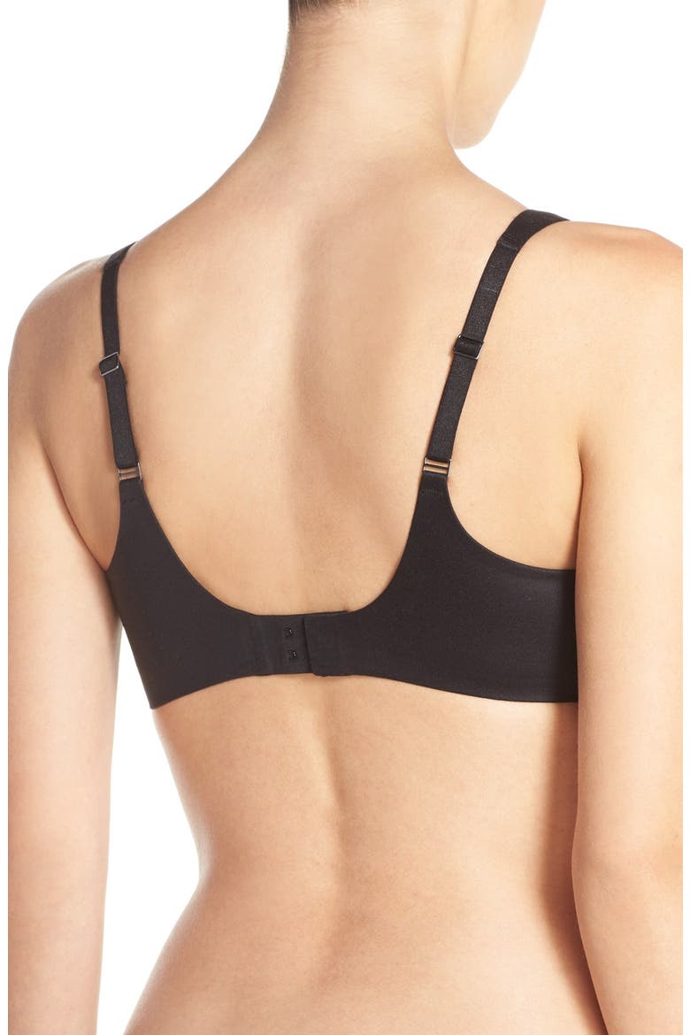 Wireless Bra, Alternate, color, BLACK