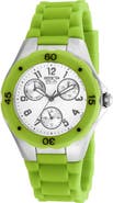 INVICTA Angel Lady Silicone Strap Watch, 38mm