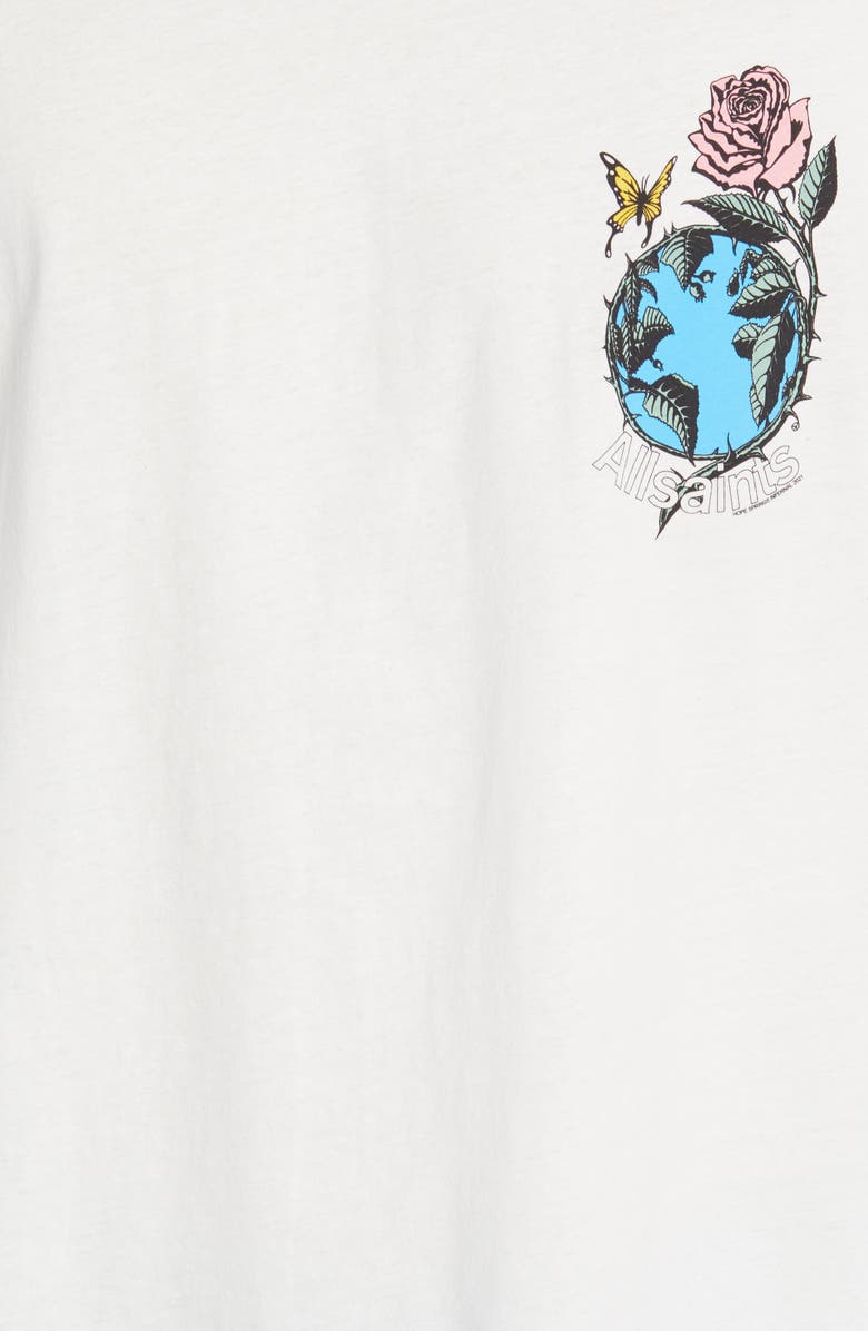 AllSaints Men's Aquatique Long Sleeve Graphic Tee, Alternate, color,