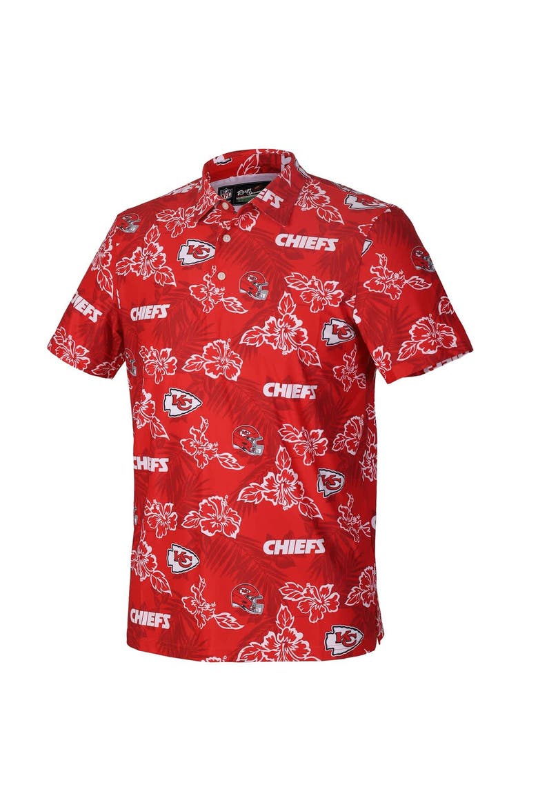 Men's Reyn Spooner Red Kansas City Chiefs Pua Performance Game Day Polo, Alternate, color, Red