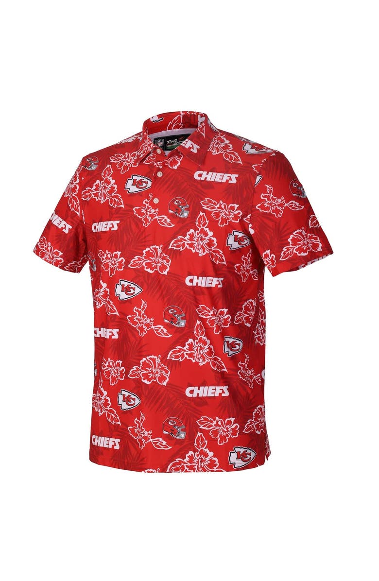 Reyn Spooner Men's Reyn Spooner Red Kansas City Chiefs Pua Performance Game Day Polo, Alternate, color, Red