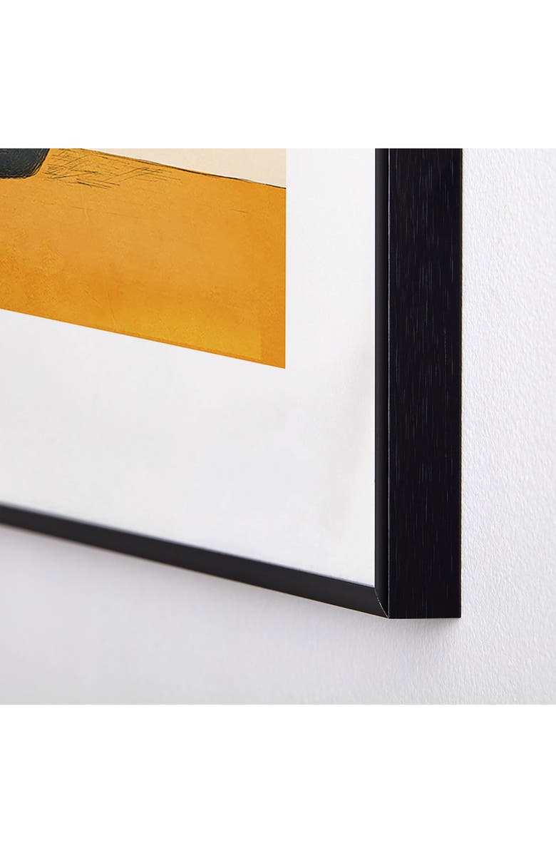 Deny Designs Bouquet Gift Blue Framed Art Print, Alternate, color, Cream