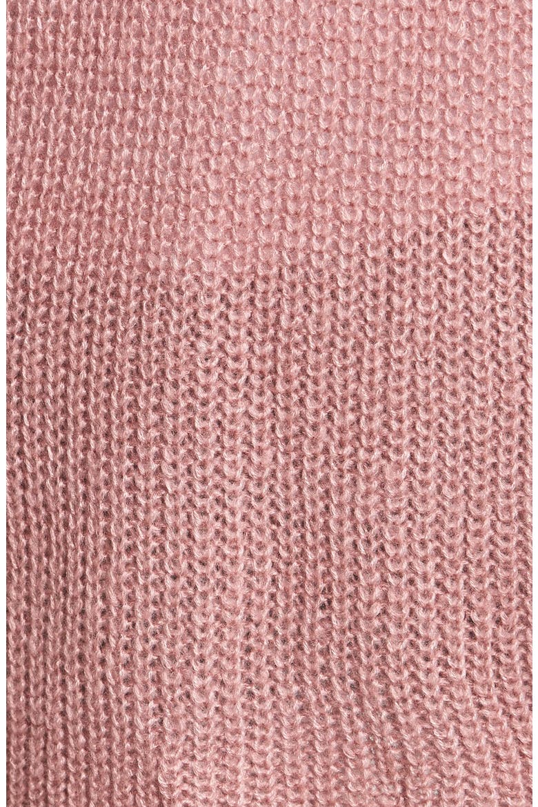 'Laurel' Hooded Cardigan, Alternate, color, DUSTY PINK