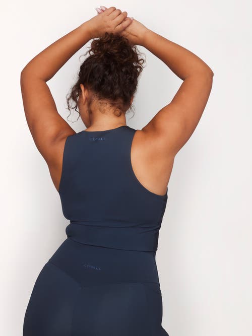 LOVALL LOVALL EMPOWER SLEEVELESS FITTED TOP