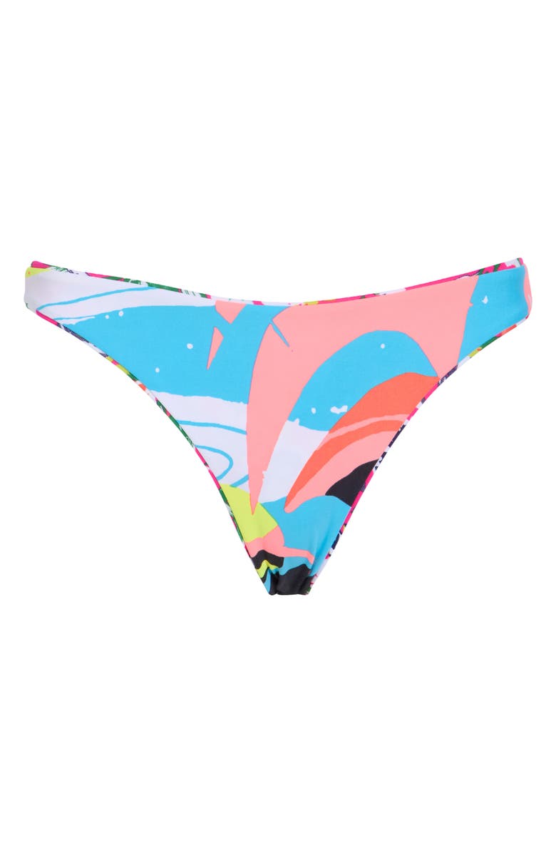 Maaji Sublimity Reversible Bikini Bottoms, Alternate, color, Pink