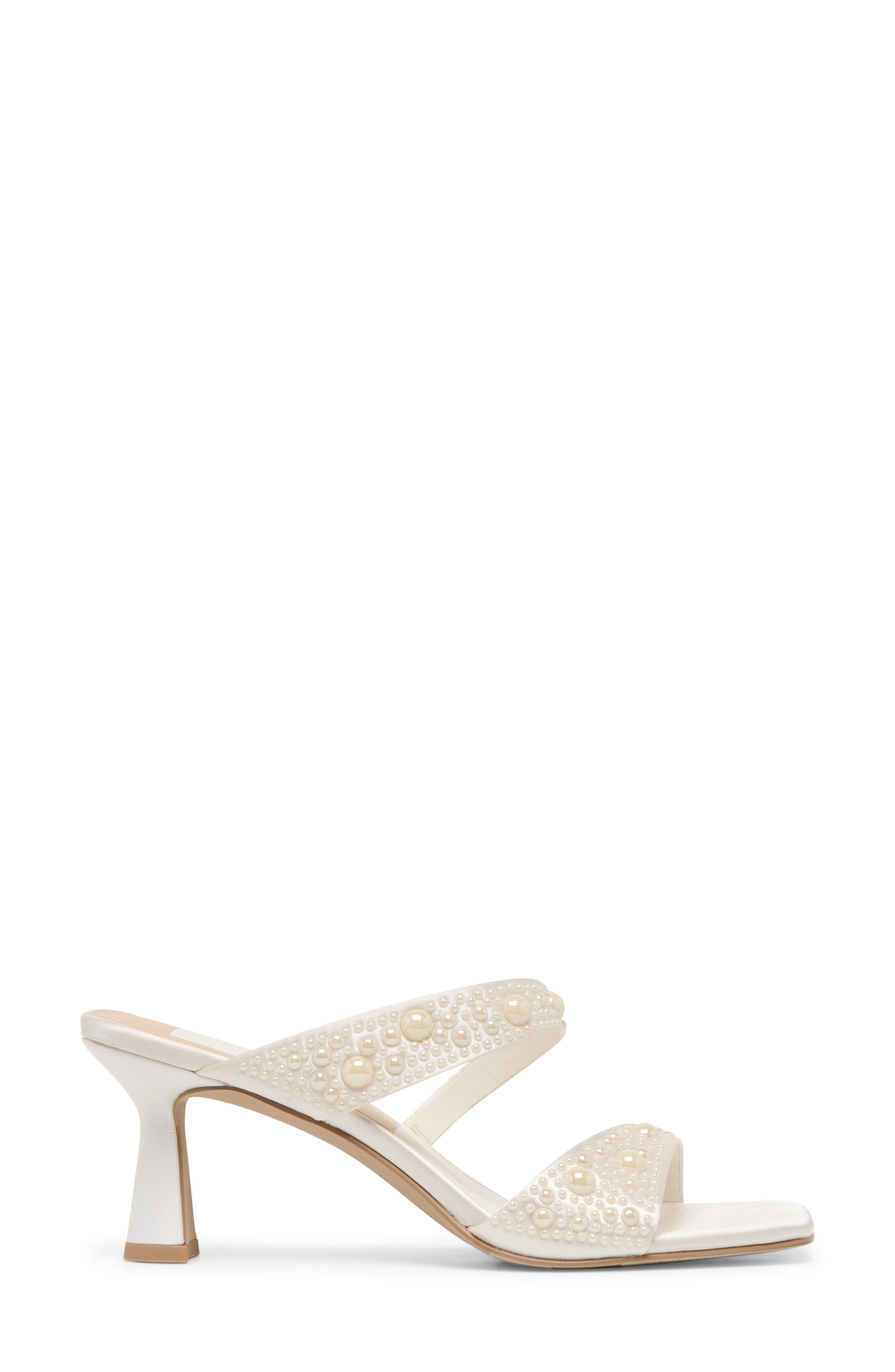 Dolce Vita Mahala Embellished Slide Sandal, Alternate, color, Ivory Stella