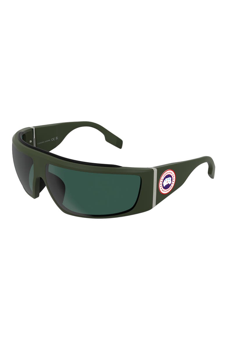 Hero 76mm Mask Sunglasses, Alternate, color, MATTE DARK SAGE