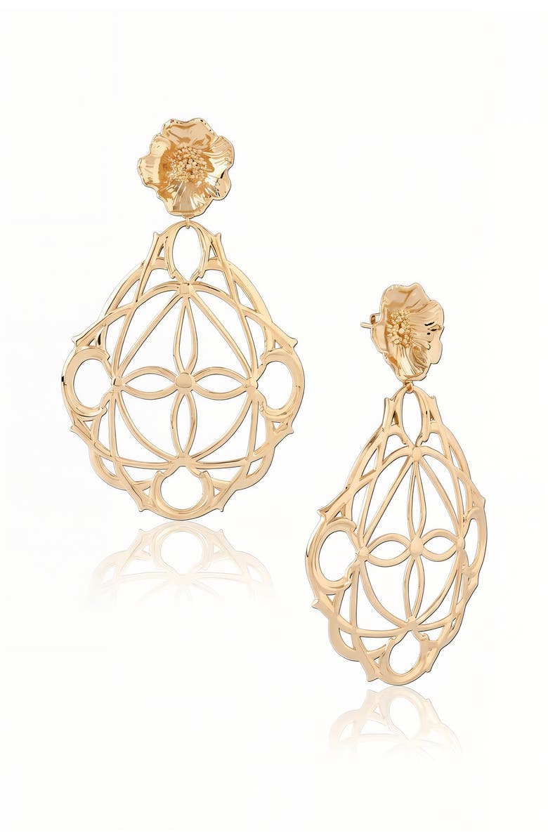 Astor & Orion Astra Statement Earrings Gold, Main, color, Gold