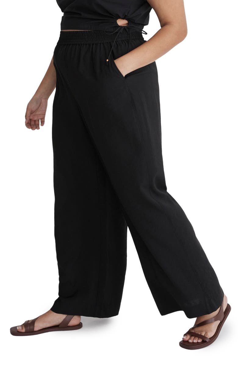 Madewell The Carley Wide Leg Pants, Alternate, color,