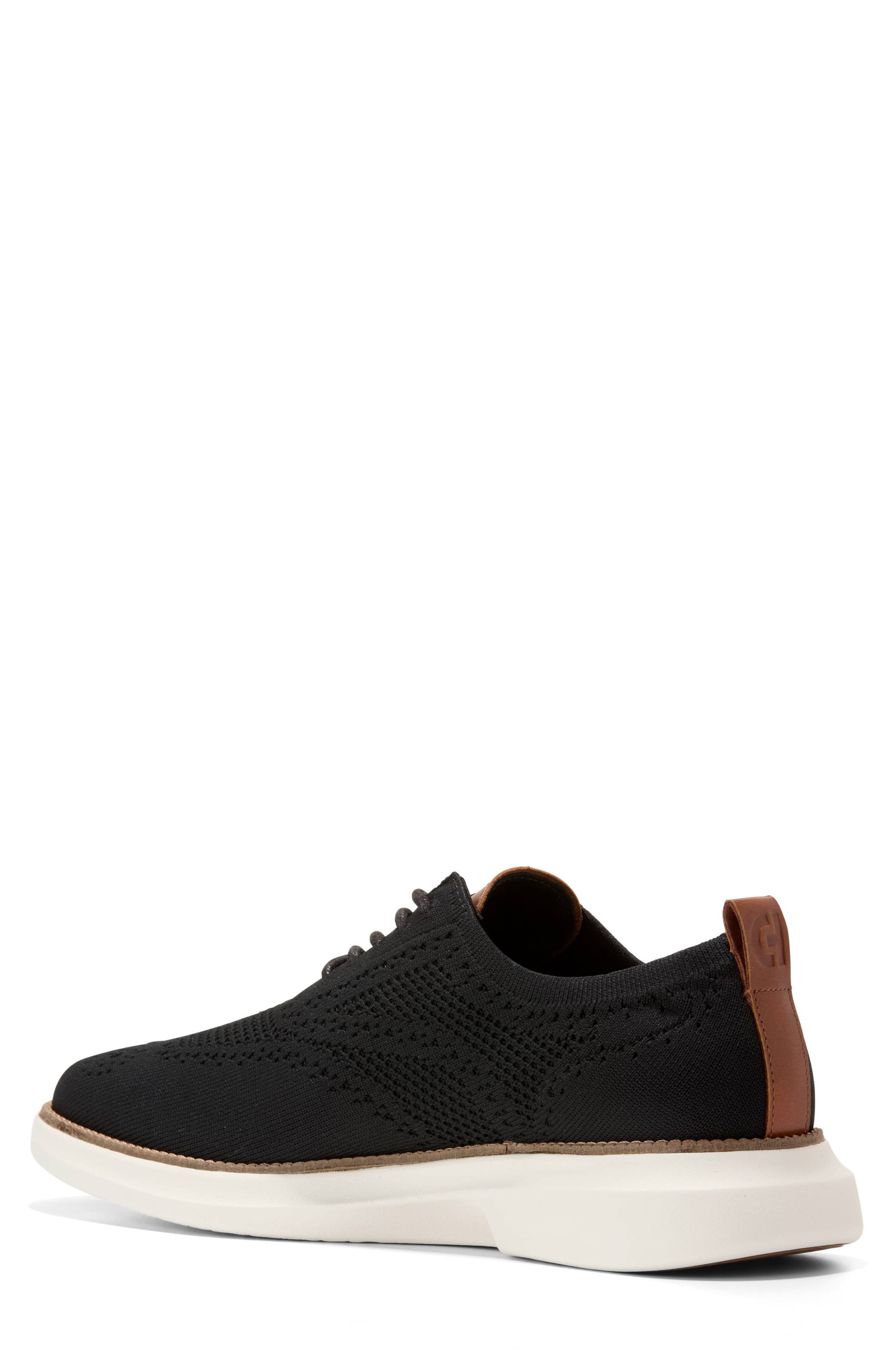 Cole Haan Grand Shadowlite Stitchlite Derby, Alternate, color, Black / British Tan / Ivory