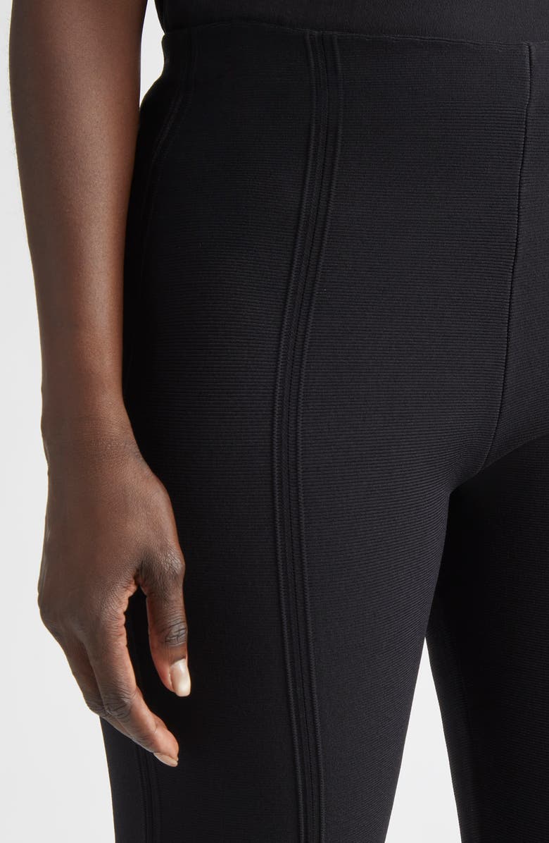 ST. JOHN Knit Crop Pants, Alternate, color, Black