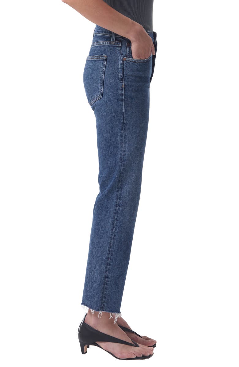 AGOLDE Kye Ankle Straight Leg Organic Cotton Jeans, Alternate, color,