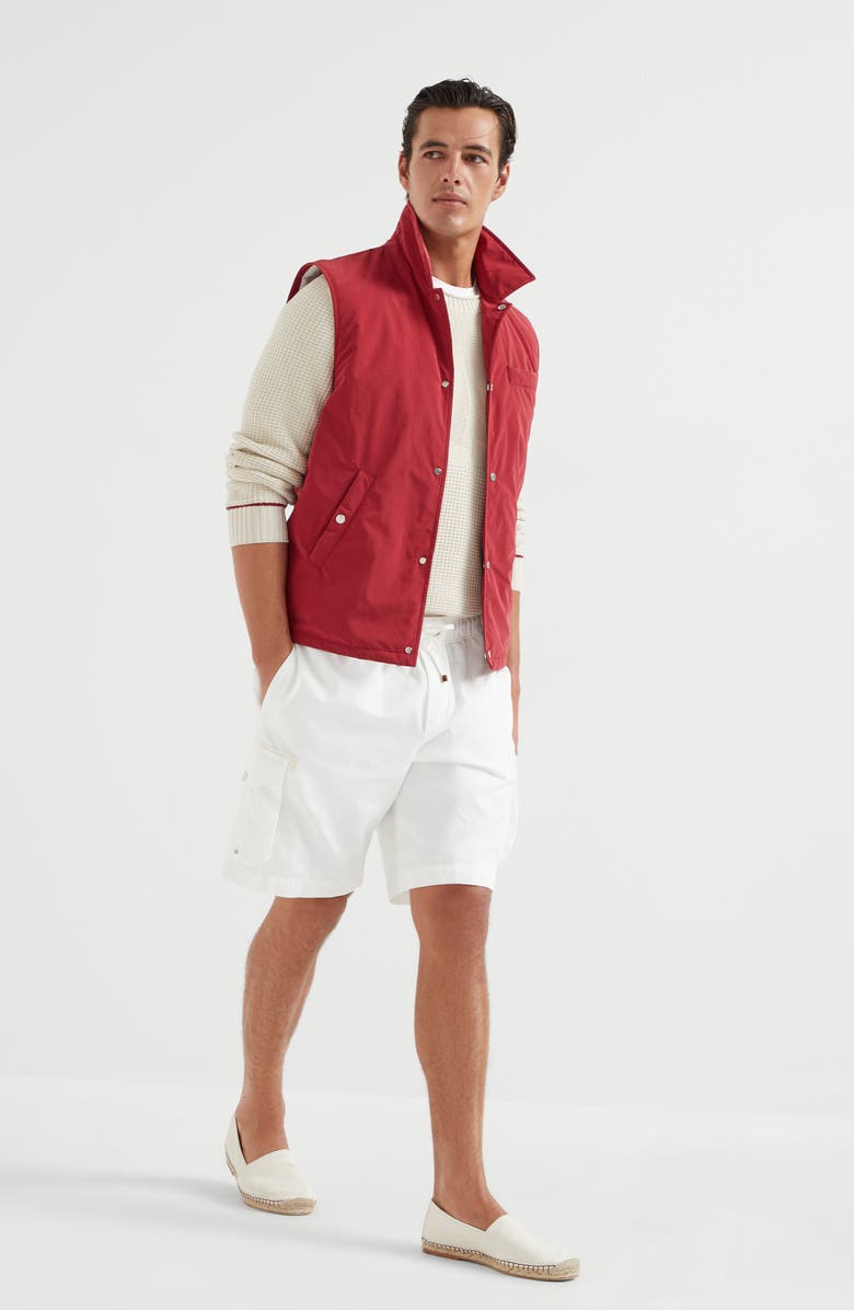 Brunello Cucinelli Bermuda shorts with cargo pockets, Alternate, color,