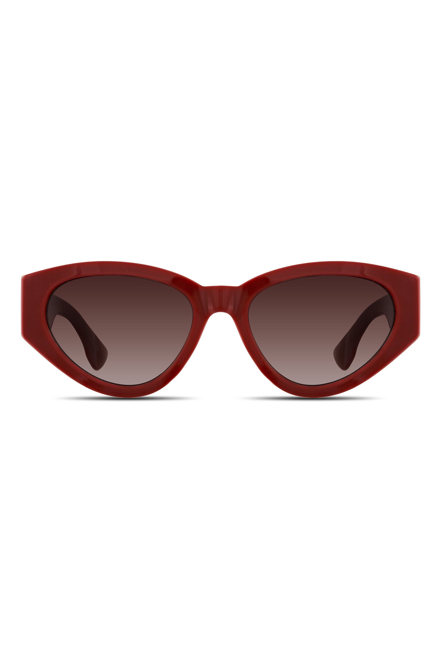 Velvet Eyewear Rosa Sunglasses in Red 