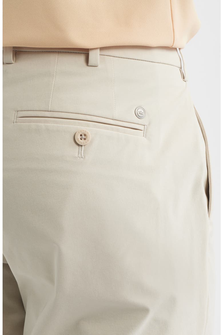 Crown Crafted Surge Performance Flat Front Trousers, Alternate, color, STONE