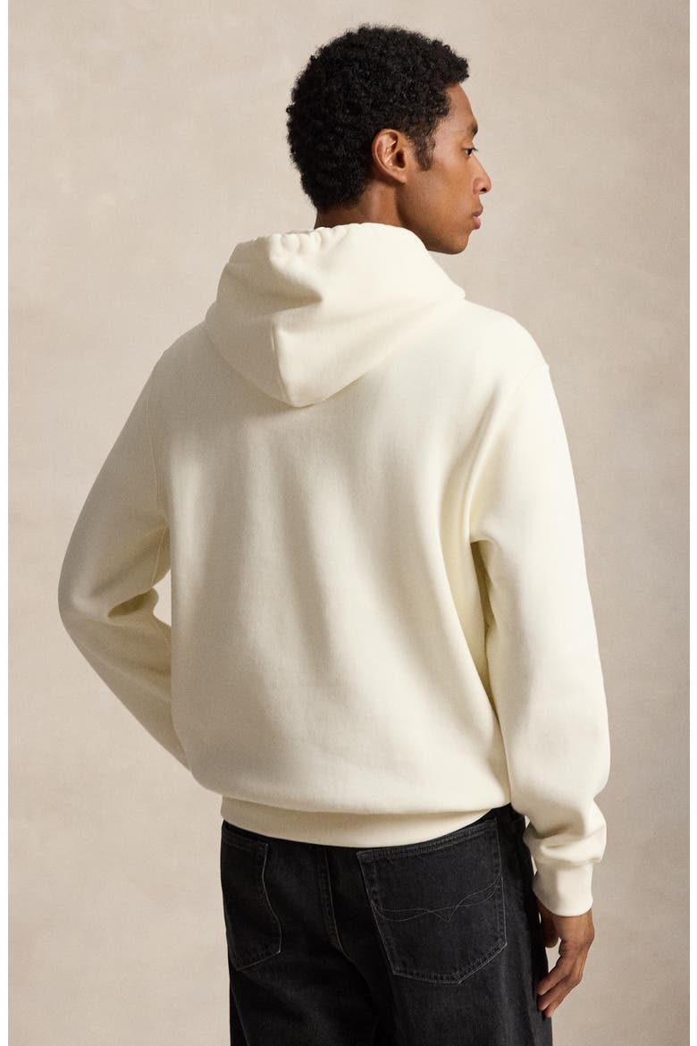 Graphic Fleece Hoodie, Alternate, color, CREAM