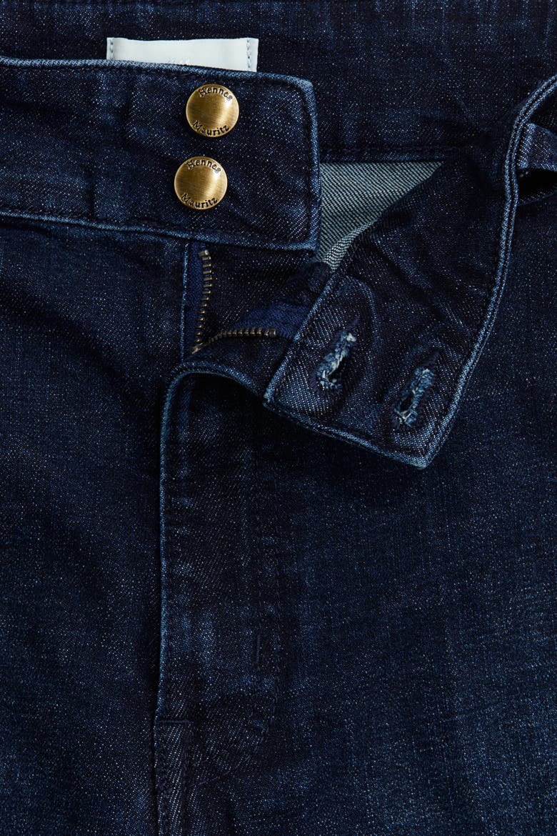 Wide High Jeans, Alternate, color, Dark denim blue