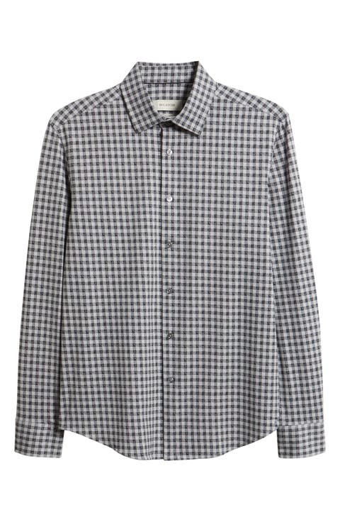 James OoohCotton® Gingham Check Button-Up Shirt