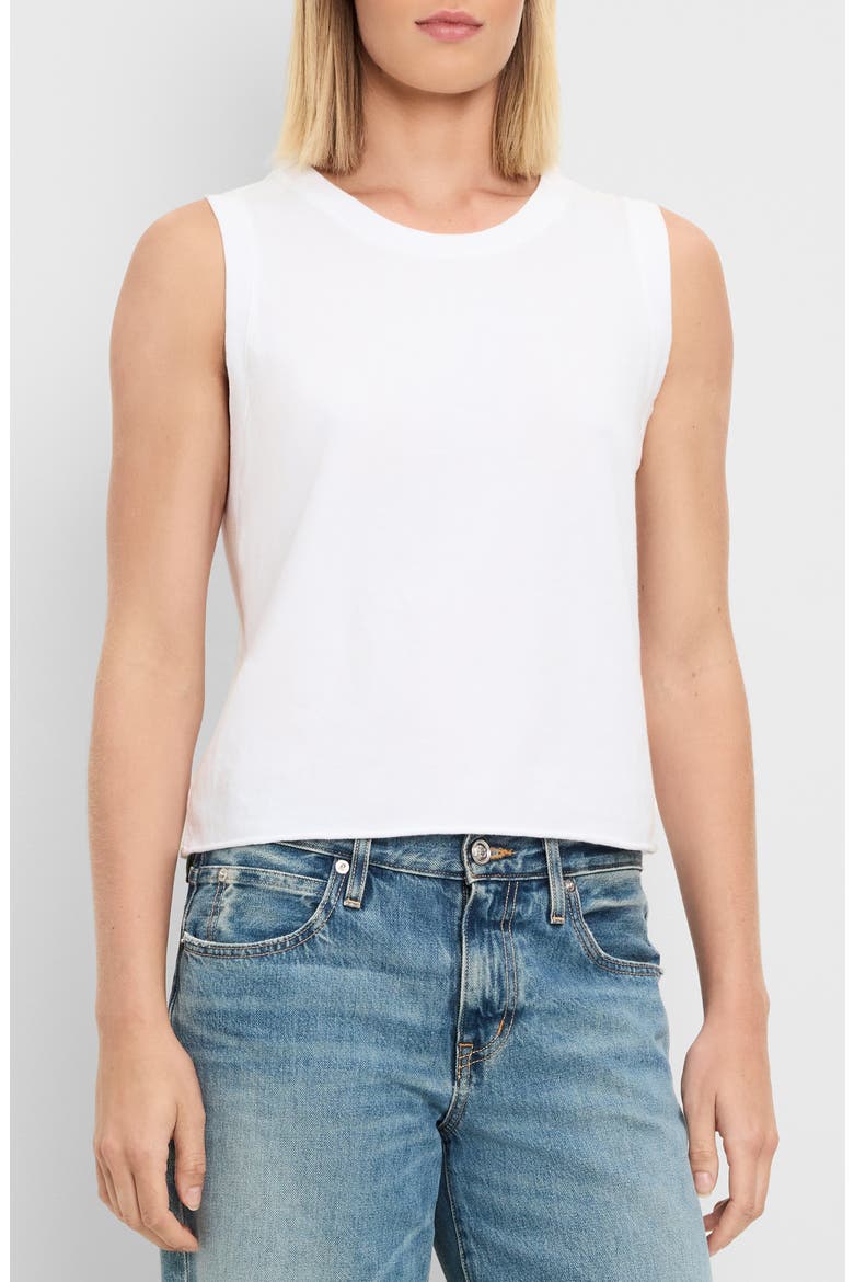 Junia Cotton Tank, Alternate, color, WHITE