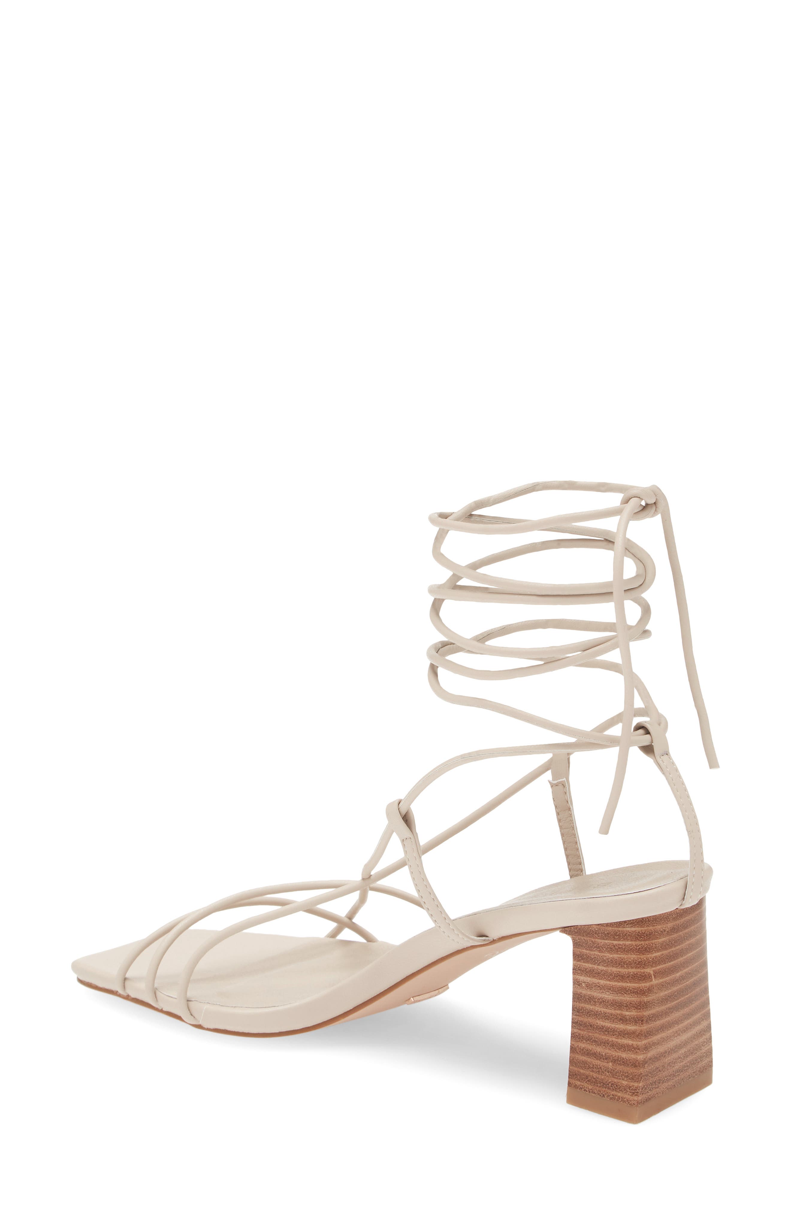 Billini Ilara Ankle Tie Sandal, Alternate, color, Birch-Natural