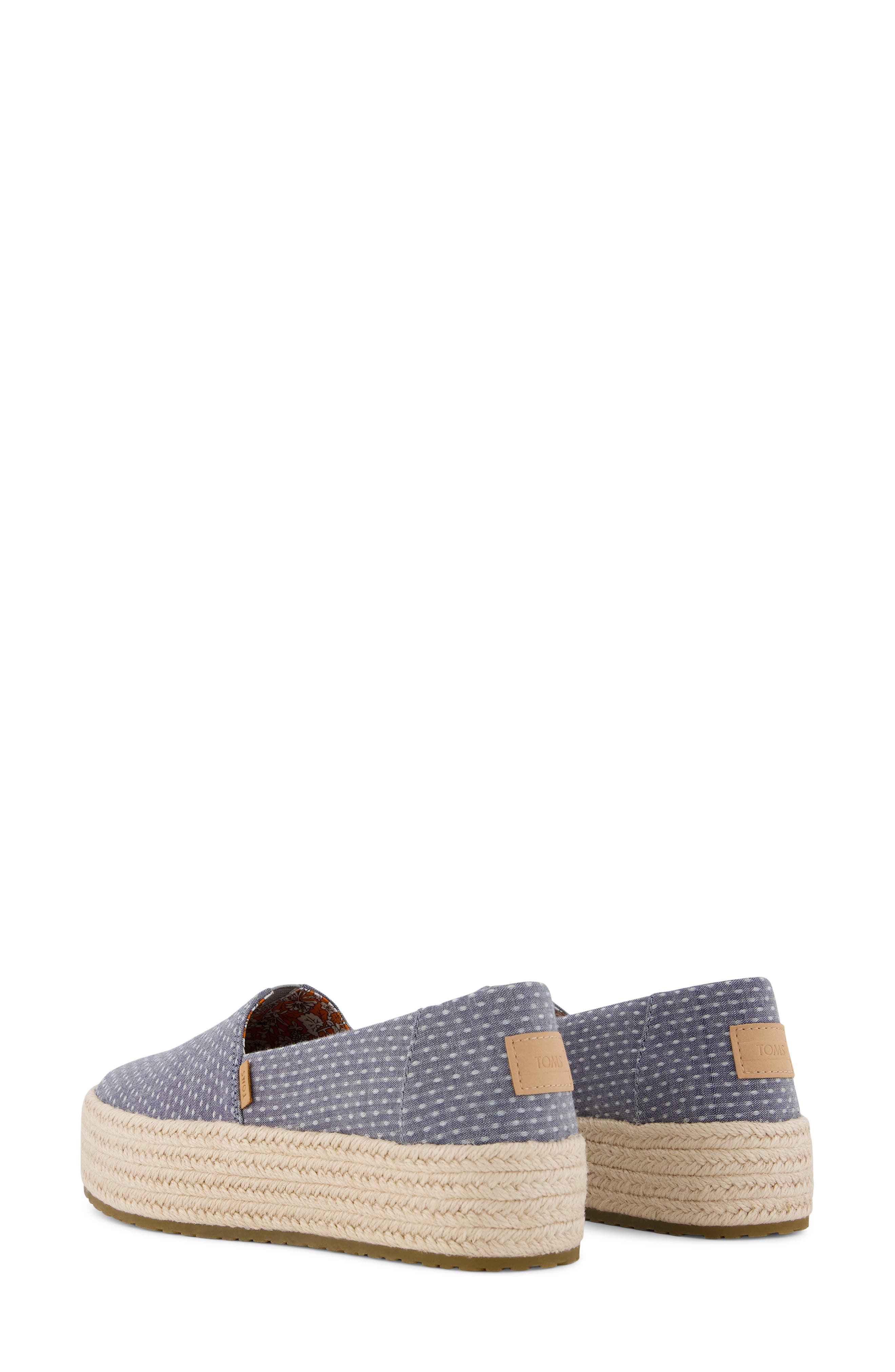 Valencia Platform Espadrille, Alternate, color, LIGHT/ PASTEL BLUE