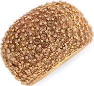 Kurt Geiger London Pavé Dome Cocktail Ring