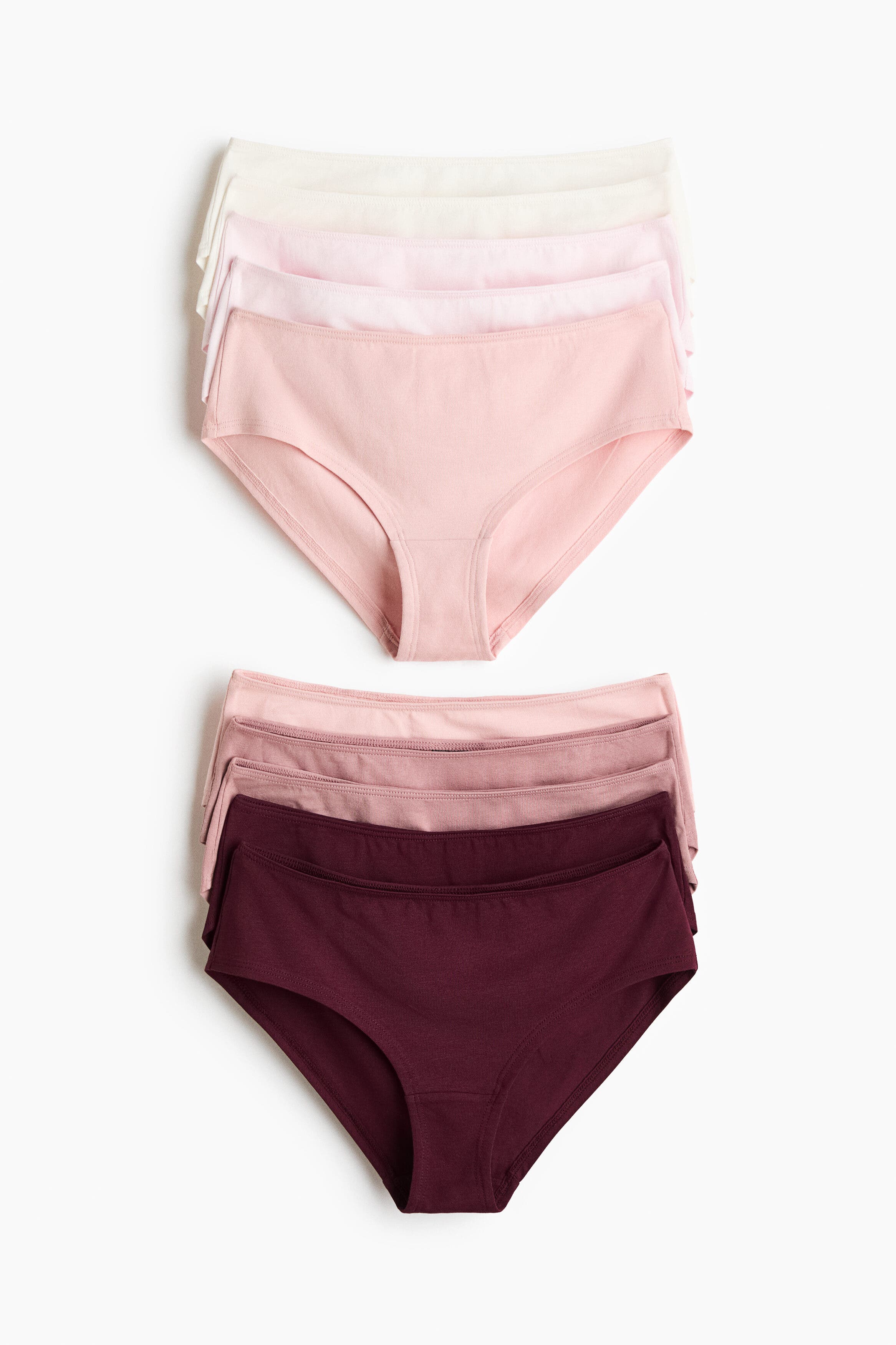 Burgundy/dusty pink