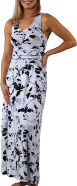 UV Skinz V-Neck Maxi Dress