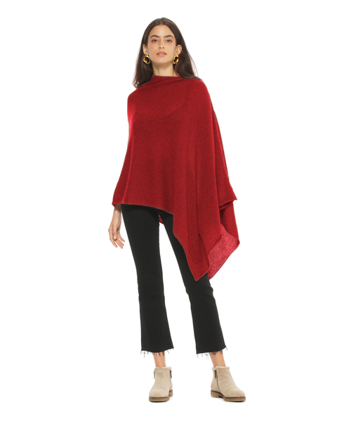 Essential Pure Cashmere Poncho