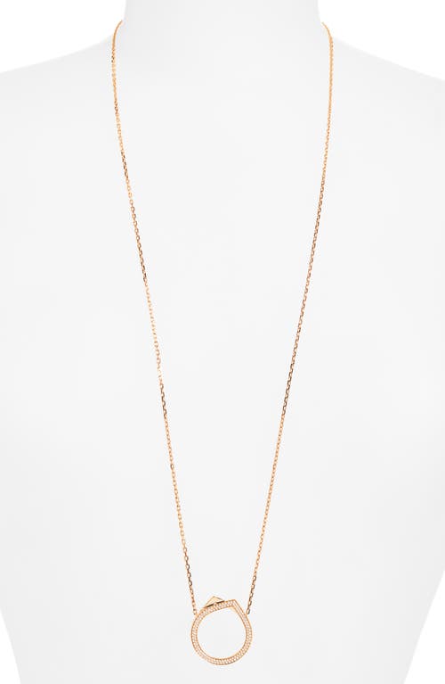 Repossi Antifer Long Pendant Necklace In Gold