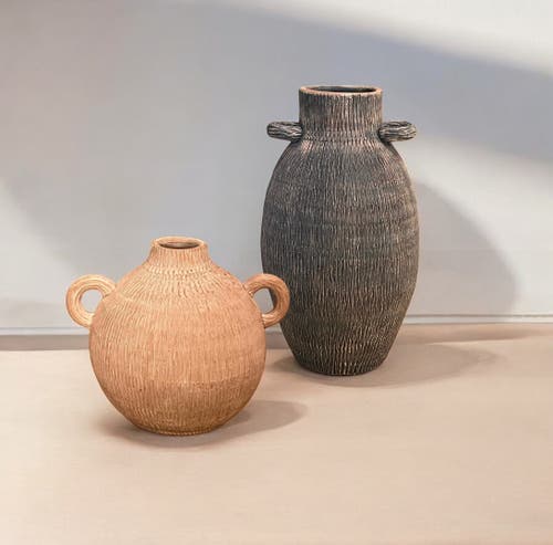 Meso Goods Mar Terracotta Vessel By Meso In Blue