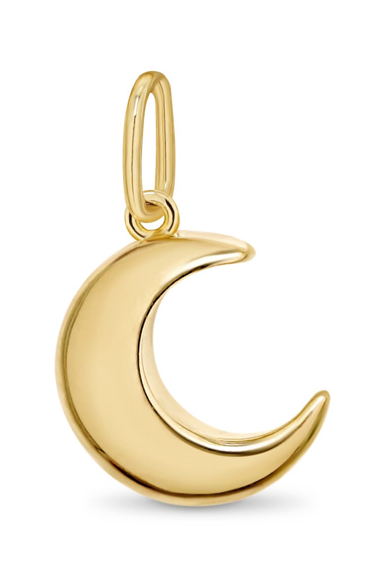 Crescent Moon Pendant in 14K Gold, Main, color, Yellow Gold