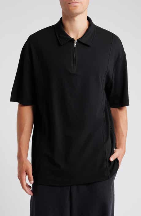Topman Premium Oversize Zip Polo