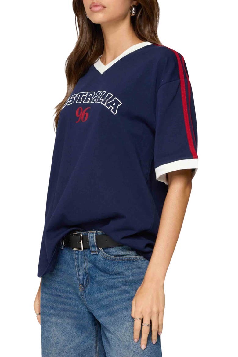 Australia 96 Oversize T-Shirt, Alternate, color, NAVY