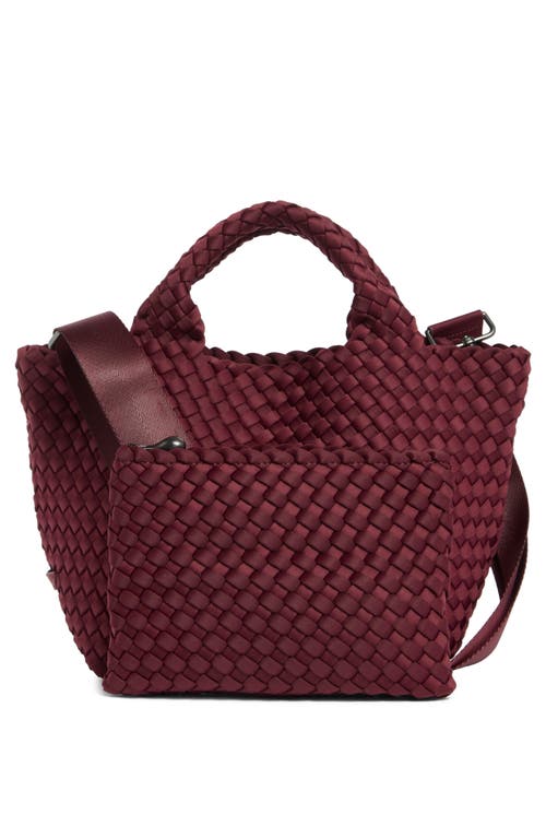 Naghedi Small St. Barths Tote In Burgundy