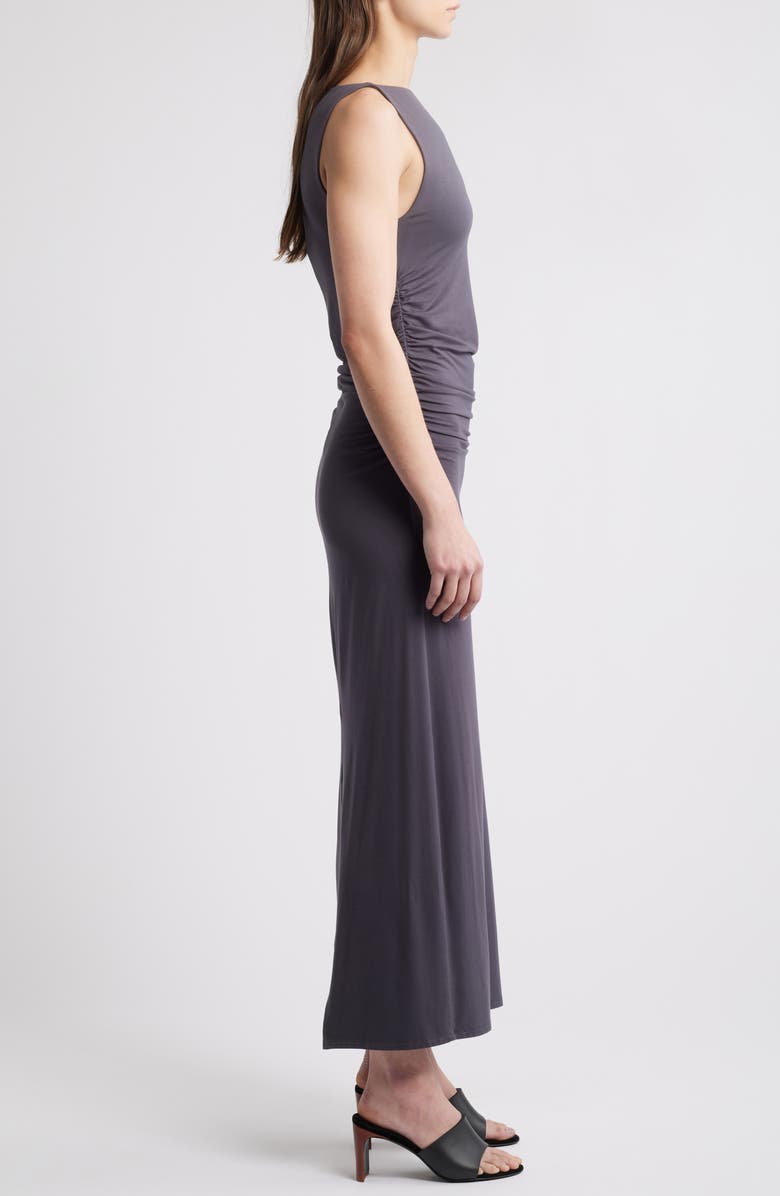 rag & bone Luca Sleeveless Stretch Dress, Alternate, color, Wet Iron