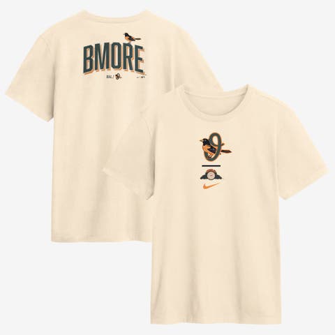 Men's Nike Cream Baltimore Orioles 2026 City Connect 2-Hit T-Shirt