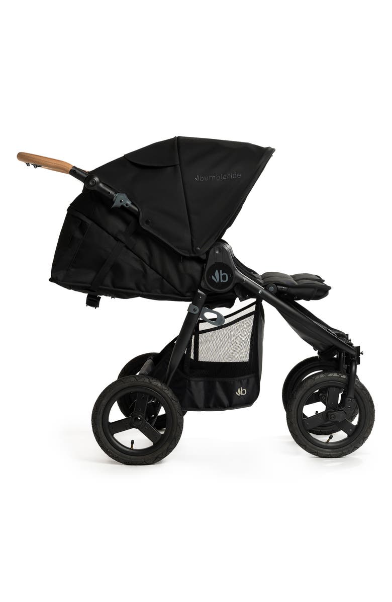 Bumbleride Indie Twin Double Stroller, Alternate, color, Black